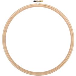 Natural Wood Embroidery Hoop W/Round Edges 9"