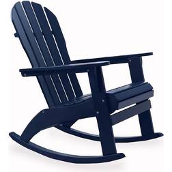 Plow & Hearth Wooden Adirondack Rocker