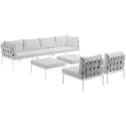 modway Harmony 8 Outdoor Lounge Set