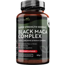 Nutravita Super Strength 5000mg Black Maca Complex 180 pcs