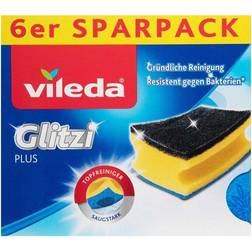 Vileda Glitzi Plus Topfreiniger Schwamm 6er Sparpack