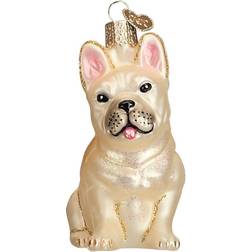 Old World Christmas French Bulldog Christmas Tree Ornament