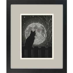 Dimensions Black Moon Cat Counted Cross-Stitch Kit