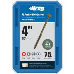 Kreg 4 L Square Pocket-Hole Screw 75 pk