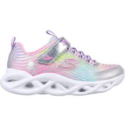 Skechers Twisty Brights-Mystical Bliss 302321L Girls Youth Silver