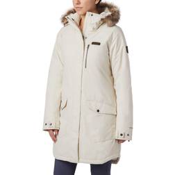 Columbia Women's Suttle Mountain Long Insulated Jacket - Chalk