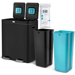 Zone Living 16 Gallon Dual Trash Can