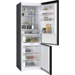 Siemens iQ500 Køleskab Fryser 311 Liter Klasse C Rustfrit stål, Sort, Grøn
