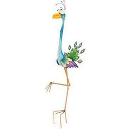 Regal Art & Gift Goofy Bird Stake Peacock