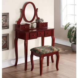 RH Roundhill Ashley Wood Make-Up Vanity Dressing Table