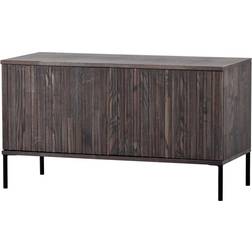 Woood TV-Bænk Gravure 100 cm Brun TV-bord