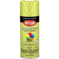 12-krylon colormaxx gloss spray paint Green