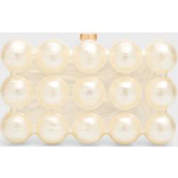 Cult Gaia The Bubble Clutch Ivory