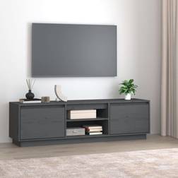 vidaXL massivt fyrretræ TV-bord