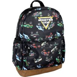 Monster Jam Trucks Dragon Zombie Grave Digger Megalodon All Over Print Backpack