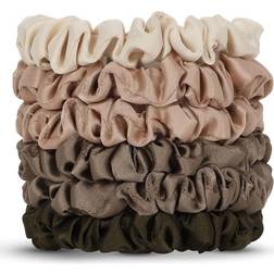 Kitsch Ultra Petite Satin Scrunchies Eucalyptus