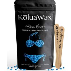 KoluaWax Hard wax beans for hair removal coarse body hair specific.our strongest