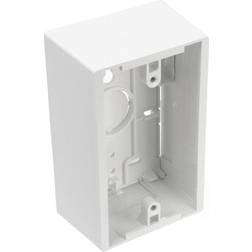 Leviton 4.72 in. Rectangle Plastic 1 gang Surface Mount Box White