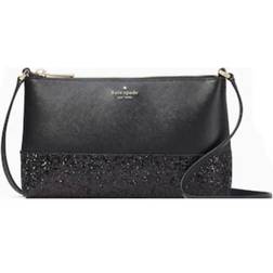 Kate Spade Flash Glitter Crossbody - Black