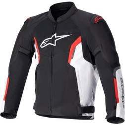 Alpinestars MC-Jakke AST V2 Air, Sort/Hvid/Lysrød