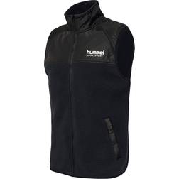 Hummel Fleece-Weste Herren - Black