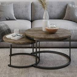 Lavish Home Round Coffee Table