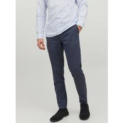 Jack & Jones Jprriviera Slim Fit Skräddarsydda Byxor Blå