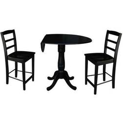 International Concepts 3-Piece Gathering Bar Table