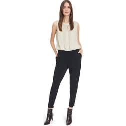 Vera Mont Jumpsuit - Elfenben/Guld/Sort