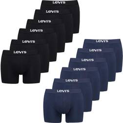 Levi's Men Solid Basic Boxer Brief Org - Hvid