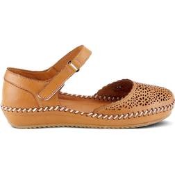 Spring Step Women's Wallania Flats in Camel