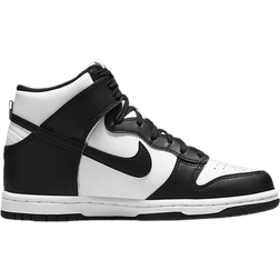 NIKE Dunk High GS - White/Black/University Red