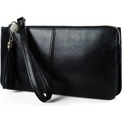 Befen Wristlet Clutch Wallet - Black