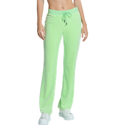 Juicy Couture Og Big Bling Velour Track Pants - Sour Apple