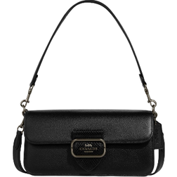 Coach Morgan Shoulder Bag - Gunmetal/Black Multi