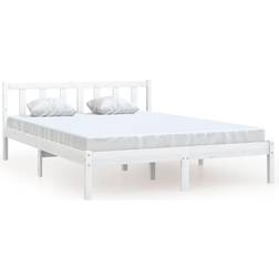 vidaXL Solid Pine 69.5cm Sengeramme 160x200cm