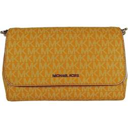 Michael Kors Medium Logo Convertible Crossbody Bag - Jasmine Yellow