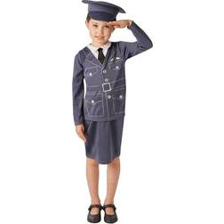 Rubie's Costume Co Official WRAF Girl Costume Girls Ages Bestillingsvare, 9-10 dages levering