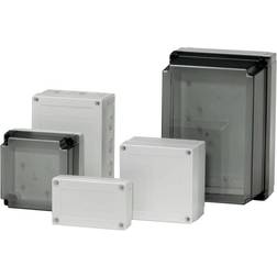 Fibox Boîtier MNX en Polycarbonate, 130.1 x 80.1 x 60mm, Gris