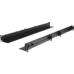 Deltaco adjustable L-profile for rack, 609 mm, 80-100 depth