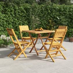 vidaXL square, without Garden Patio Dining Set