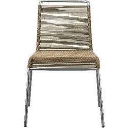 FDB Møbler M20 Teglgård Cord Chair Brown Mixed-Stainless Steel