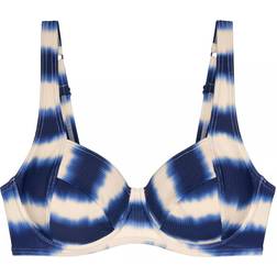 Triumph Summer Fizz W 01 Bikini Top Blue/White