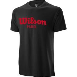 Wilson Script Short Sleeve T-shirt Black Man