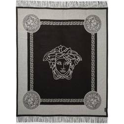 Versace Blankets 'Greca' blanket Tæppe Multifarve, Sort
