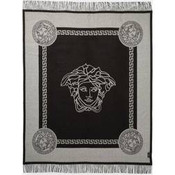 Versace Blankets 'Greca' blanket Tæppe Sort, Multifarve