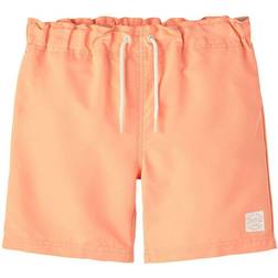 Name It Badebukser nkmZakri Swim Shorts Orange