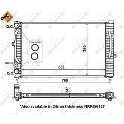 NRF Kühler, Motorkühlung EASY FIT 509504