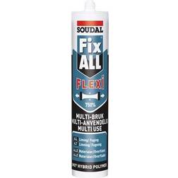 Soudal Fix All Flexi högkvalitativt 1-komponents tätningsmedel, vidhäftning 1st