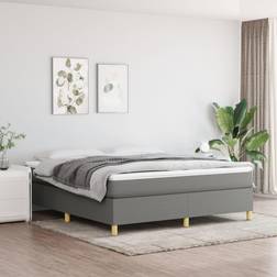 vidaXL Box Spring with Mattress Boxspringbett 160x200cm